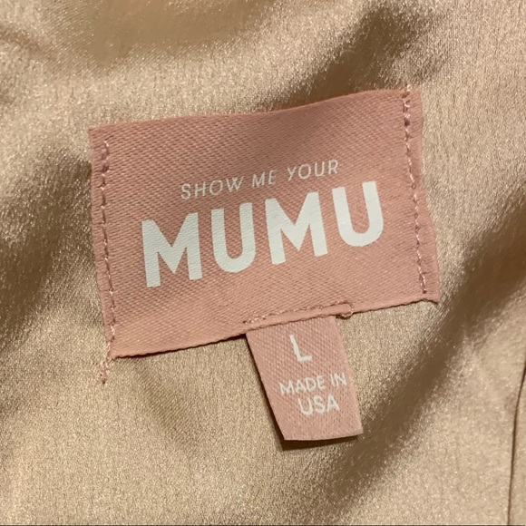 Show Me Your Mumu Rome Twist Gown in Champagne - Picture 8 of 8